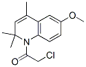 2-Chloro-1-(6-methoxy-2,2,4-trimethyl-2H-quinolin-1-yl)-ethanoneStructure,375833-63-9Structure 2-Chloro-1-(6-methoxy-2,2,4-trimethyl-2H-quinolin-1-yl)-ethanone Structure,375833-63-9Structure