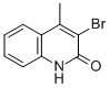 3-Bromo-4-methylquinolin-2(1H)-oneStructure,37778-22-6Structure 3-Bromo-4-methylquinolin-2(1H)-one Structure,37778-22-6Structure