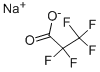 Sodiumpentafluoropropionate Structure,378-77-8Structure