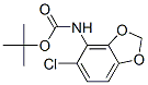 Tert-butyl (5-chloro-1,3-benzodioxol-4-yl) carbamate Structure,379229-84-2Structure