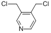 Pyridine,3,4-bis(chloromethyl)-(9ci)Structure,38070-81-4Structure Pyridine,3,4-bis(chloromethyl)-(9ci) Structure,38070-81-4Structure