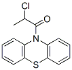2-Chloro-1-phenothiazin-10-yl-propan-1-oneStructure,38076-63-0Structure 2-Chloro-1-phenothiazin-10-yl-propan-1-one Structure,38076-63-0Structure
