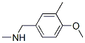 Benzenemethanamine,4-methoxy-n,3-dimethyl-(9ci)Structure,381236-64-2Structure Benzenemethanamine,4-methoxy-n,3-dimethyl-(9ci) Structure,381236-64-2Structure