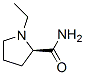 2-Pyrrolidinecarboxamide,1-ethyl-,(2r)-(9ci)Structure,381670-32-2Structure 2-Pyrrolidinecarboxamide,1-ethyl-,(2r)-(9ci) Structure,381670-32-2Structure