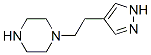 Piperazine,1-[2-(1h-pyrazol-4-yl)ethyl ]-(9ci) Structure,381722-51-6Structure