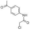 N-(4-乙?；交?-2-氯乙酰胺結(jié)構(gòu)式_38283-38-4結(jié)構(gòu)式