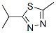1,3,4-Thiadiazole, 2-methyl-5-(1-methylethyl)-Structure,38391-21-8Structure 1,3,4-Thiadiazole, 2-methyl-5-(1-methylethyl)- Structure,38391-21-8Structure
