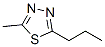 1,3,4-Thiadiazole, 2-methyl-5-propyl-Structure,38391-23-0Structure 1,3,4-Thiadiazole, 2-methyl-5-propyl- Structure,38391-23-0Structure