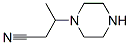 1-Piperazinepropanenitrile,-bta--methyl-(9ci)Structure,38405-84-4Structure 1-Piperazinepropanenitrile,-bta--methyl-(9ci) Structure,38405-84-4Structure