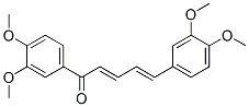 1,5-Bis-(3,4-dimethoxyphenyl)-3-pentadienoneStructure,38552-39-5Structure 1,5-Bis-(3,4-dimethoxyphenyl)-3-pentadienone Structure,38552-39-5Structure