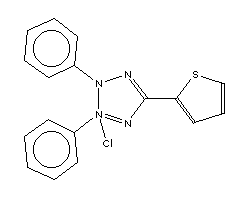 2,3-Diphenyl-5-(2-thienyl)tetrazolium chlorideStructure,38800-20-3Structure 2,3-Diphenyl-5-(2-thienyl)tetrazolium chloride Structure,38800-20-3Structure