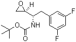 {(1s)-2-(3,5-二氟苯基)-1-[(2s)-環(huán)氧乙烷-2-基]乙基}氨基甲酸叔丁酯結構式_388071-27-0結構式