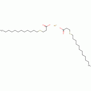 Barium 3-dodecylsulfanylpropanoateStructure,38952-49-7Structure Barium 3-dodecylsulfanylpropanoate Structure,38952-49-7Structure