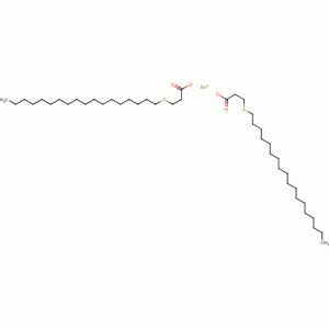 Barium 3-octadecylsulfanylpropanoateStructure,38952-51-1Structure Barium 3-octadecylsulfanylpropanoate Structure,38952-51-1Structure