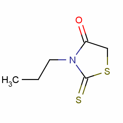 3-丙基-2-硫代-1,3-噻唑烷-4-酮結(jié)構(gòu)式_39123-31-4結(jié)構(gòu)式
