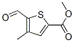 Methyl 5-formyl-4-methyl-2-thiophenecarboxylateStructure,391936-75-7Structure Methyl 5-formyl-4-methyl-2-thiophenecarboxylate Structure,391936-75-7Structure