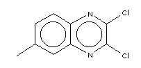 2,3-二氯-6-甲基喹噁啉結(jié)構(gòu)式_39267-05-5結(jié)構(gòu)式