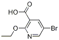 5-Bromo-2-ethoxynicotinic acidStructure,393184-78-6Structure 5-Bromo-2-ethoxynicotinic acid Structure,393184-78-6Structure