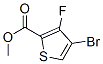 2-Thiophenecarboxylic acid, 4-bromo-3-fluoro-, methyl esterStructure,395664-56-9Structure 2-Thiophenecarboxylic acid, 4-bromo-3-fluoro-, methyl ester Structure,395664-56-9Structure