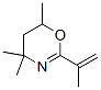 5,6-Dihydro-2-isopropenyl-4,4,6-trimethyl-1,3(4H)-oxazineStructure,39575-65-0Structure 5,6-Dihydro-2-isopropenyl-4,4,6-trimethyl-1,3(4H)-oxazine Structure,39575-65-0Structure