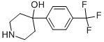 4-(4-Trifluoromethylphenyl)-piperidin-4-olStructure,39757-71-6Structure 4-(4-Trifluoromethylphenyl)-piperidin-4-ol Structure,39757-71-6Structure