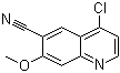 4-氯-6-氰基-7-甲氧基喹啉結構式_398487-31-5結構式