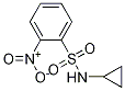 N-cyclopropyl-2-nitro-benzenesulfonamideStructure,400839-43-2Structure N-cyclopropyl-2-nitro-benzenesulfonamide Structure,400839-43-2Structure