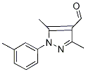 3,5-Dimethyl-1-(3-methylphenyl)-1H-pyrazole-4-carbaldehydeStructure,400876-66-6Structure 3,5-Dimethyl-1-(3-methylphenyl)-1H-pyrazole-4-carbaldehyde Structure,400876-66-6Structure
