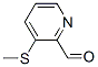 (9ci)-3-(甲基硫代)-2-吡啶羧醛結(jié)構(gòu)式_405175-06-6結(jié)構(gòu)式