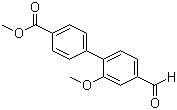 4-Formyl-2-methoxybiphenyl-4-carboxylic acid methyl esterStructure,406233-36-1Structure 4-Formyl-2-methoxybiphenyl-4-carboxylic acid methyl ester Structure,406233-36-1Structure