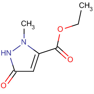 Ethyl 2-methyl-5-oxo-2,5-dihydro-1h-pyrazole-3-carboxylateStructure,40711-34-0Structure Ethyl 2-methyl-5-oxo-2,5-dihydro-1h-pyrazole-3-carboxylate Structure,40711-34-0Structure