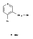 3-Pyridinemethanol,4-chloro-, hydrobromide (1:1)Structure,40899-46-5Structure 3-Pyridinemethanol,4-chloro-, hydrobromide (1:1) Structure,40899-46-5Structure