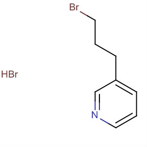 3-(3-Bromopropyl)pyridine hydrobromideStructure,41038-63-5Structure 3-(3-Bromopropyl)pyridine hydrobromide Structure,41038-63-5Structure