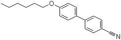 4-Hexyloxy-4-cyanobiphenylStructure,41424-11-7Structure 4-Hexyloxy-4-cyanobiphenyl Structure,41424-11-7Structure