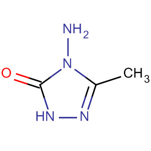 4-Amino-3-methyl-1h-1,2,4-triazol-5(4h)-oneStructure,4194-37-0Structure 4-Amino-3-methyl-1h-1,2,4-triazol-5(4h)-one Structure,4194-37-0Structure