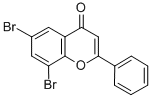 6,8-DibromoflavoneStructure,42079-81-2Structure 6,8-Dibromoflavone Structure,42079-81-2Structure