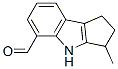 (9ci)-1,2,3,4-四氫-3-甲基-環(huán)戊并[b]吲哚-5-羧醛結(jié)構(gòu)式_420802-67-1結(jié)構(gòu)式