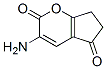 (9ci)-3-氨基-6,7-二氫-環(huán)戊并[b]吡喃-2,5-二酮結(jié)構(gòu)式_421558-42-1結(jié)構(gòu)式