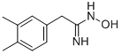 2-(3,4-Dimethyl-phenyl)-n-hydroxy-acetamidineStructure,42191-49-1Structure 2-(3,4-Dimethyl-phenyl)-n-hydroxy-acetamidine Structure,42191-49-1Structure