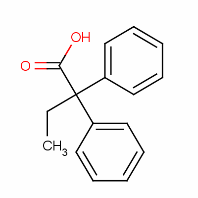 2,2-Diphenylbutyric acidStructure,4226-57-7Structure 2,2-Diphenylbutyric acid Structure,4226-57-7Structure