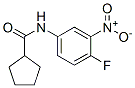 (9ci)-n-(4-氟-3-硝基苯基)-環(huán)戊烷羧酰胺結(jié)構(gòu)式_424811-75-6結(jié)構(gòu)式