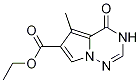 5-Methyl-4-oxo-3,4-dihydro-pyrrolo[2,1-f][1,2,4]triazine-6-carboxylic acid ethyl ester Structure,427878-70-4Structure