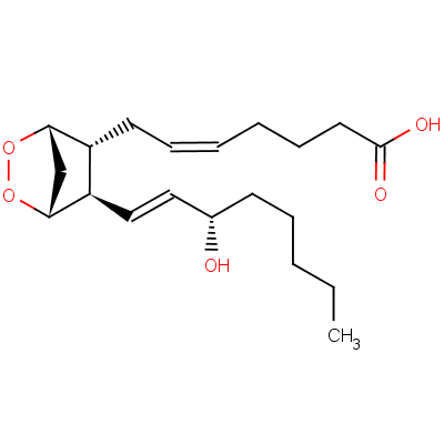 Prostaglandin h2Structure,42935-17-1Structure Prostaglandin h2 Structure,42935-17-1Structure