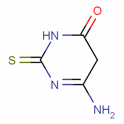 6-Amino-2,5-dihydro-2-thioxo-4(3h)-pyrimidinoneStructure,42985-76-2Structure 6-Amino-2,5-dihydro-2-thioxo-4(3h)-pyrimidinone Structure,42985-76-2Structure