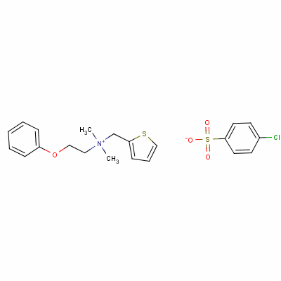 Thenium closylateStructure,4304-40-9Structure Thenium closylate Structure,4304-40-9Structure