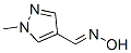 1H-pyrazole-4-carboxaldehyde,1-methyl-,oxime(9ci)Structure,43193-15-3Structure 1H-pyrazole-4-carboxaldehyde,1-methyl-,oxime(9ci) Structure,43193-15-3Structure