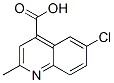 6-Chloro-2-methylquinoline-4-carboxylic acidStructure,436087-49-9Structure 6-Chloro-2-methylquinoline-4-carboxylic acid Structure,436087-49-9Structure