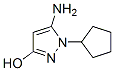 5-Amino-1-cyclopentyl-1H-pyrazol-3-olStructure,436088-87-8Structure 5-Amino-1-cyclopentyl-1H-pyrazol-3-ol Structure,436088-87-8Structure