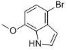 4-Bromo-7-methoxy-1h-indoleStructure,436091-59-7Structure 4-Bromo-7-methoxy-1h-indole Structure,436091-59-7Structure