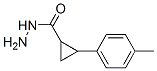 2-(4-Methylphenyl)cyclopropanecarbohydrazideStructure,438219-20-6Structure 2-(4-Methylphenyl)cyclopropanecarbohydrazide Structure,438219-20-6Structure